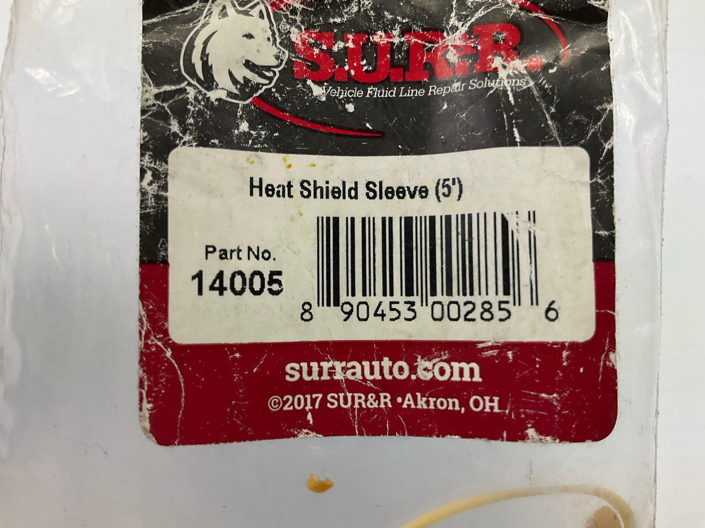 SUR&R Auto Parts 14005 Heat Shield HEAT Protection Barrier Sleeve - 5' Roll