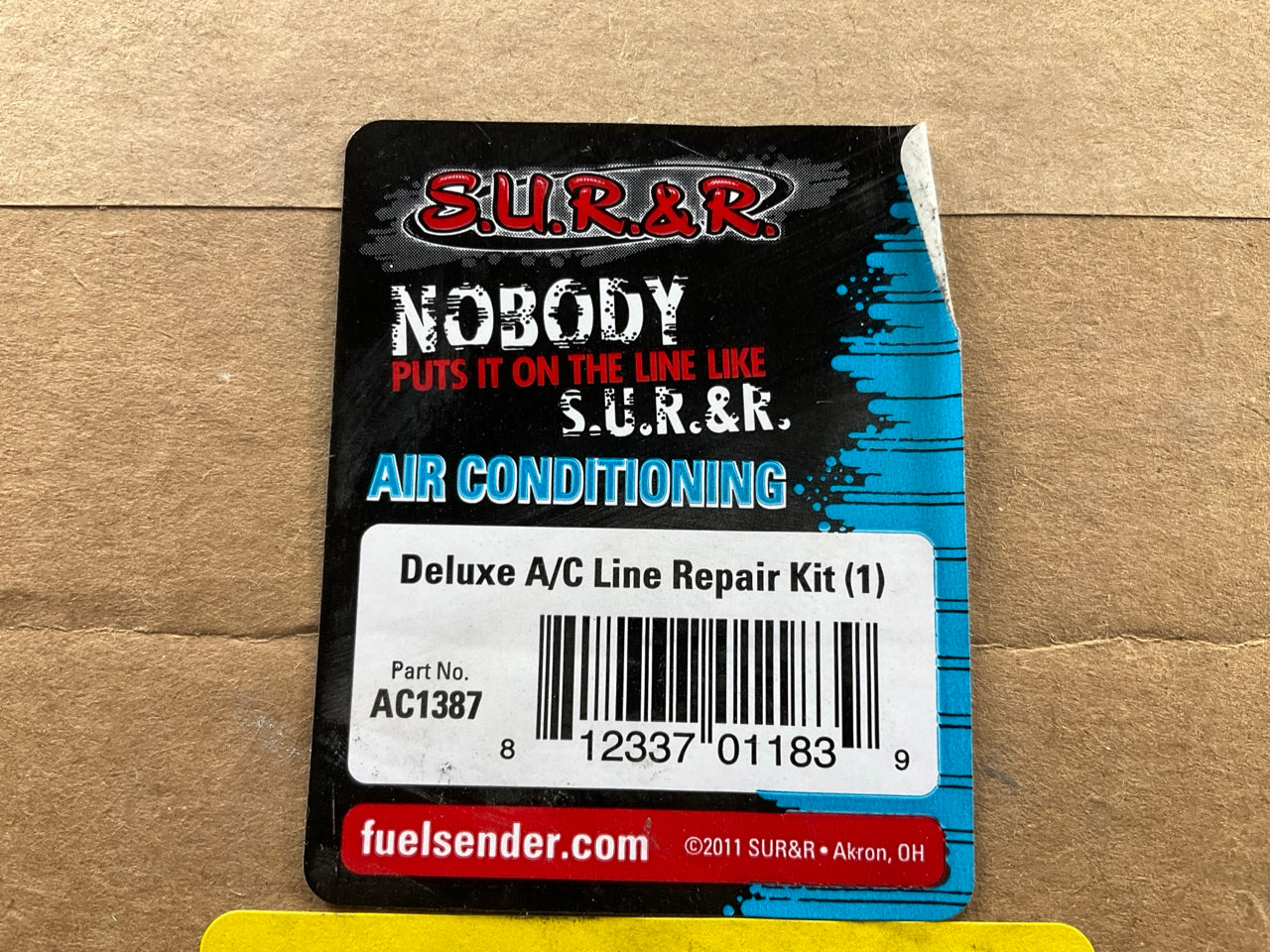 S.U.R.&R. AC1387 Deluxe A/C Line Repair Kit