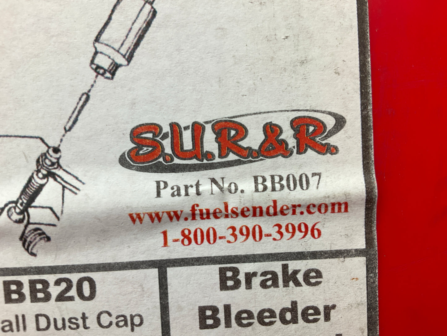 SUR-R BB007 77 Piece Brake Bleeder Removal Tool Kit