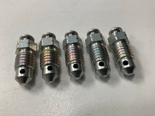 (5) SUR-R BB06 M10 X 1.5 Brake Bleeder Screws M10x1.5