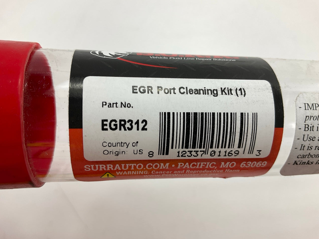 SUR & R EGR312 EGR Valve Port Cleaning Tool Kit