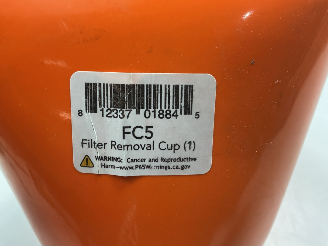 SUR&R FC5 Non Slip NO Mess Oil / Fuel Filter Removing Cup, Holds Up To 34 Oz