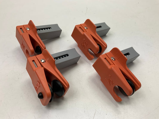 SUR&R FLS330 Fluid Line Stopper Clamp Kit - 3/16'' To 1/2'', Brake, Oil, Fuel, Etc