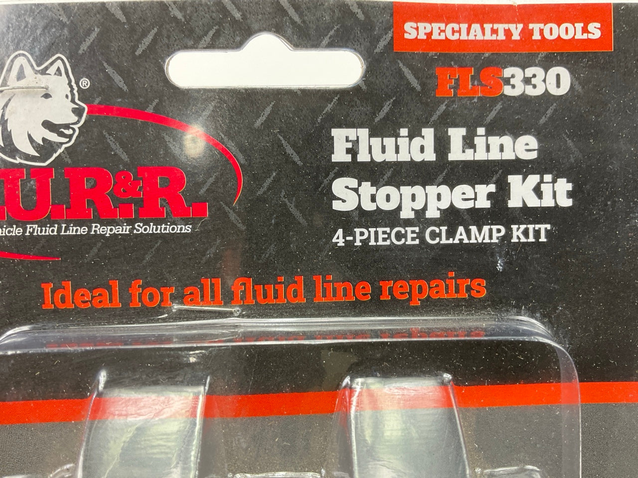 SUR&R FLS330 Fluid Line Stopper Clamp Kit - 3/16'' To 1/2'', Brake, Oil, Fuel, Etc