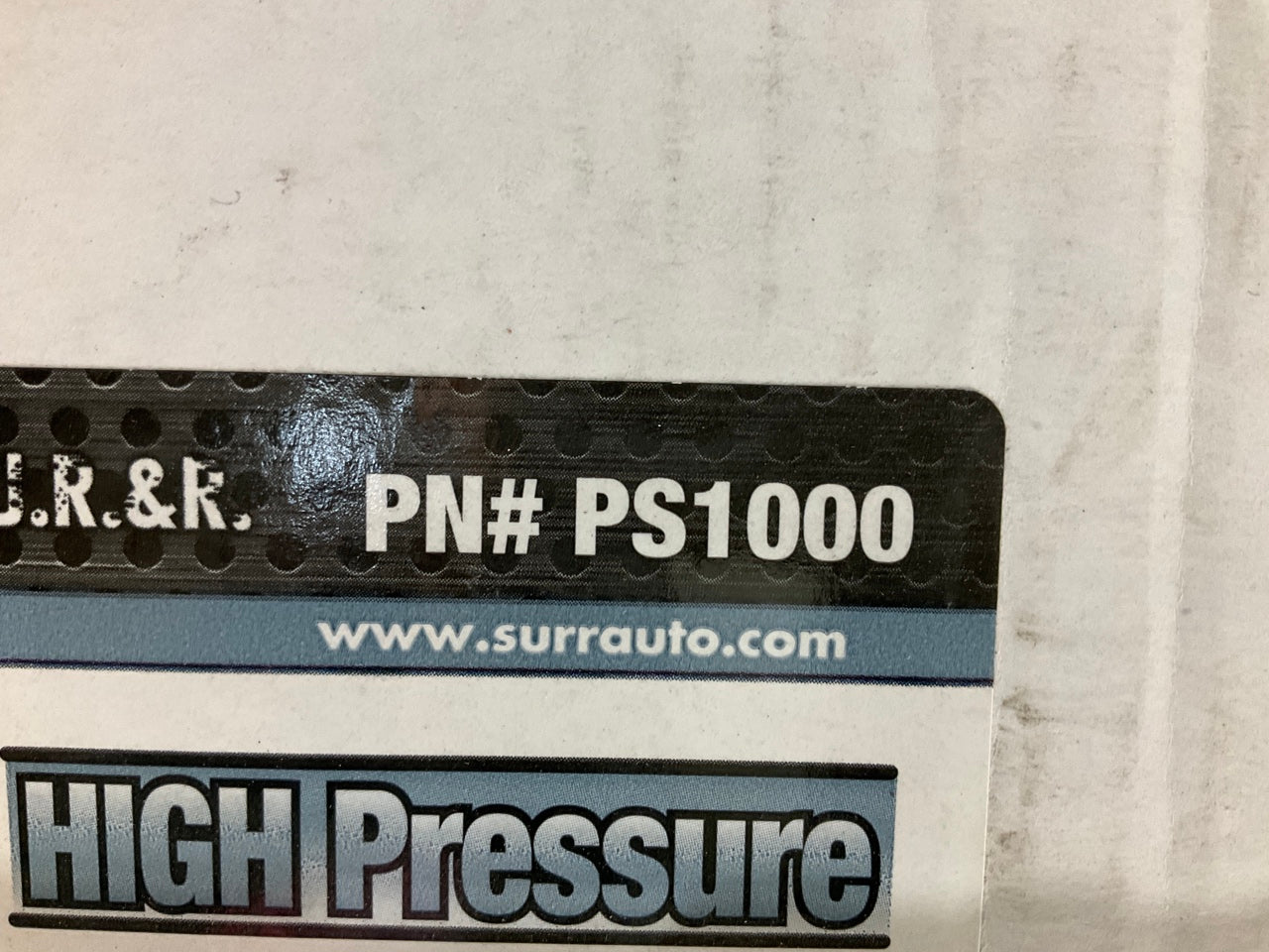 SUR&R PS1000 Professional 3/8'' Power Steering Hose Repair Kit