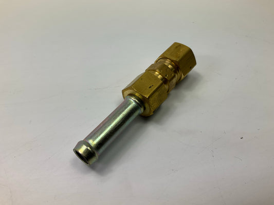 (2) Sur&R TR405 Line Adapter Fittings 5/16'' Steel Compression To 5/16'' Rubber