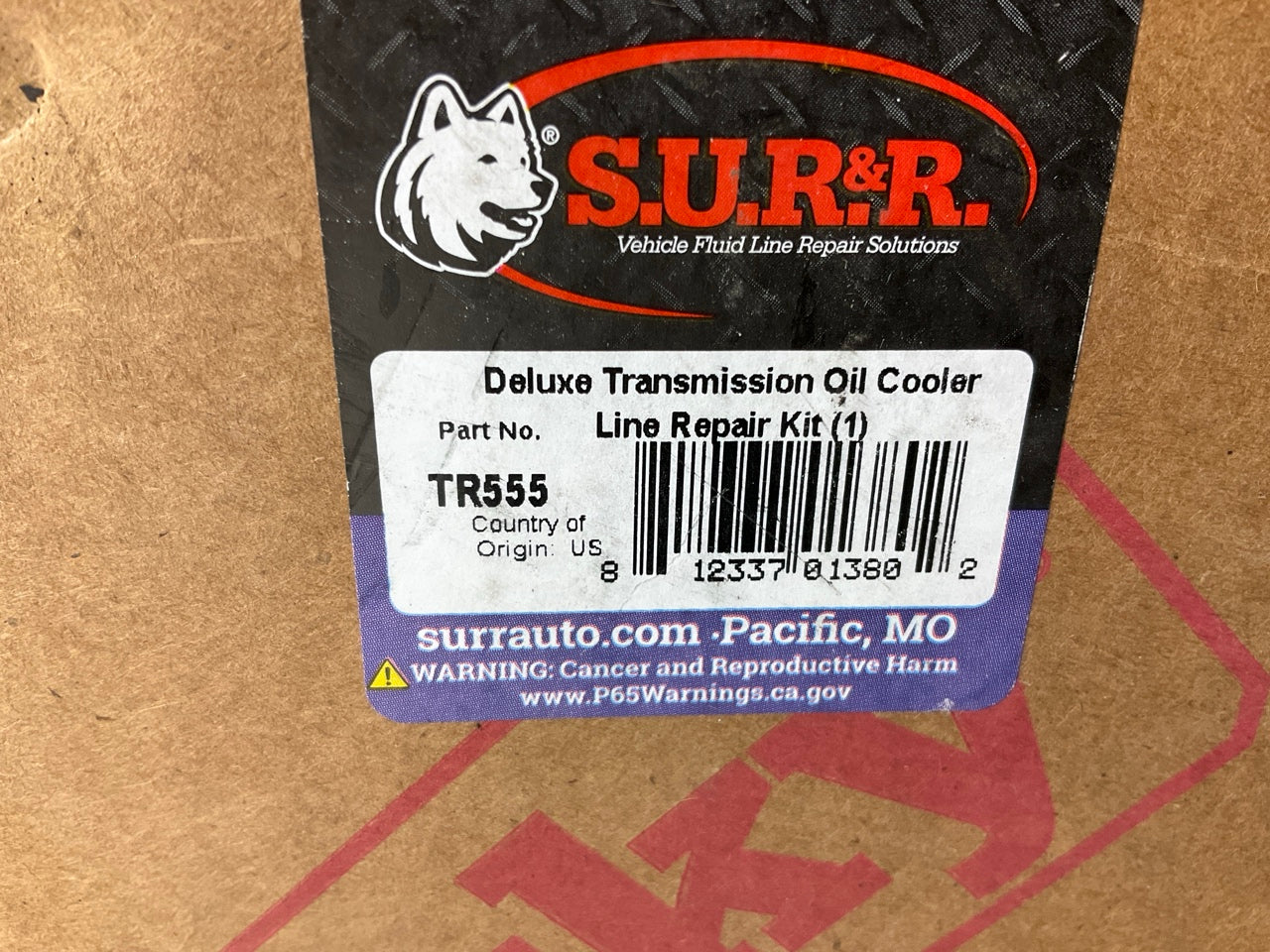 S.U.R & R TR555 Deluxe Transmission Oil Cooler Line Repair Kit