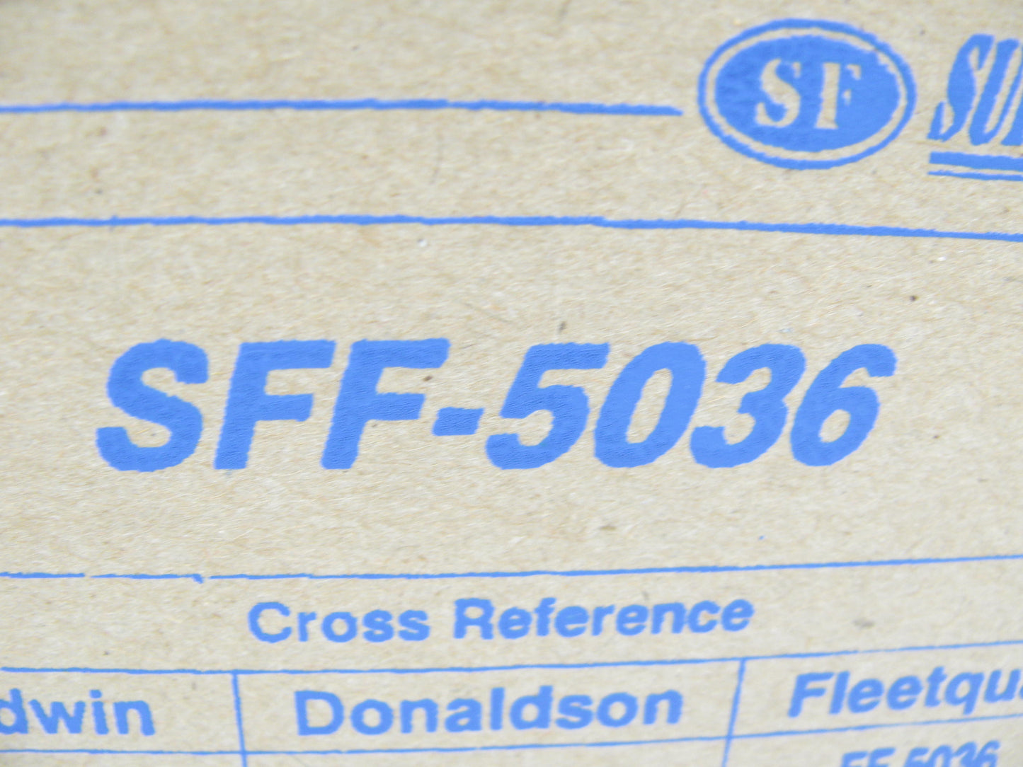 Sure Filter SFF-5036 Fuel Filter Replaces 33958 PER388F LFP958F FF845 FF5036