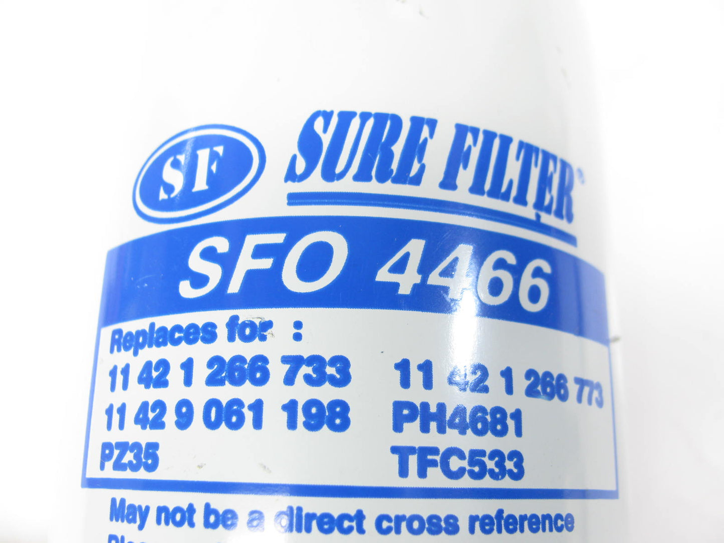 Sure Filter SFO4466 Engine Oil Filter