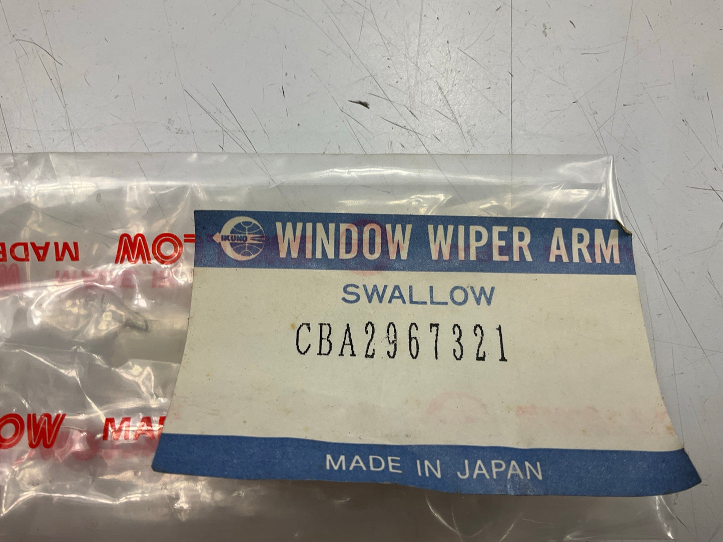 Swallow CBA2967321 Wiper Arm - 1981-1985 Mazda GLC