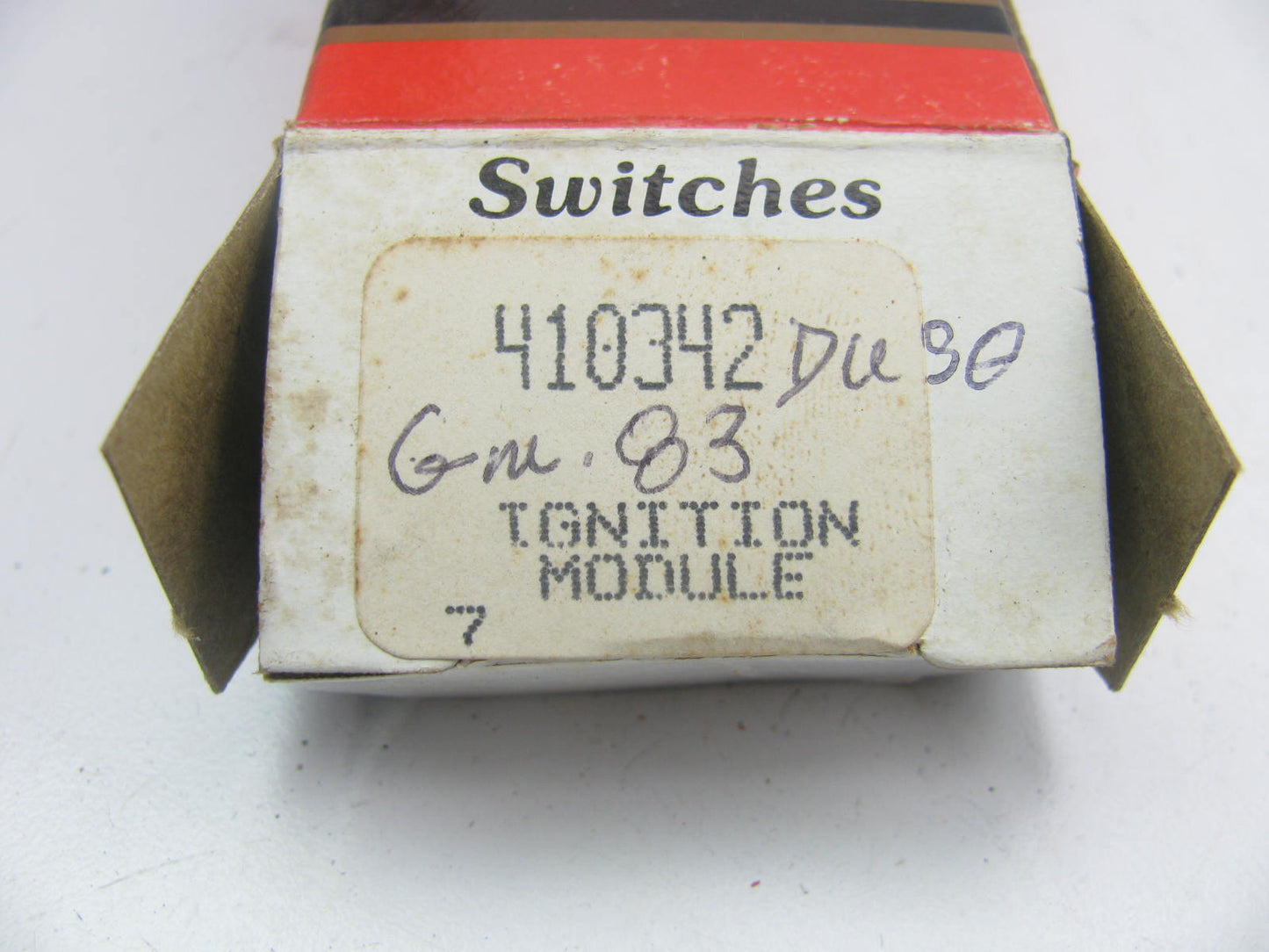 Switches Inc 410342 Ignition Control Module Ignitor - 6H1033 551533 DR134 7052