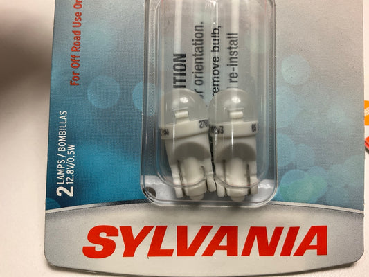 Sylvania 194A Side Marker Amber LED Lamp Light Bulb 194A 12.8V 0.5W - 4 Total
