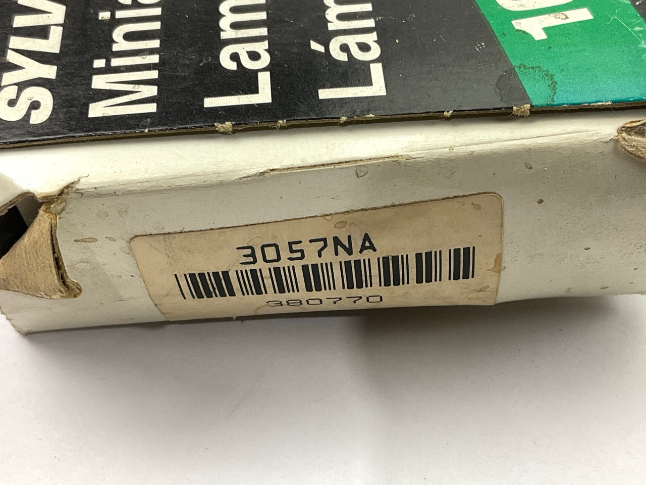 (10) Sylvania 3057NA Turn Signal Light Lamp Light Bulbs