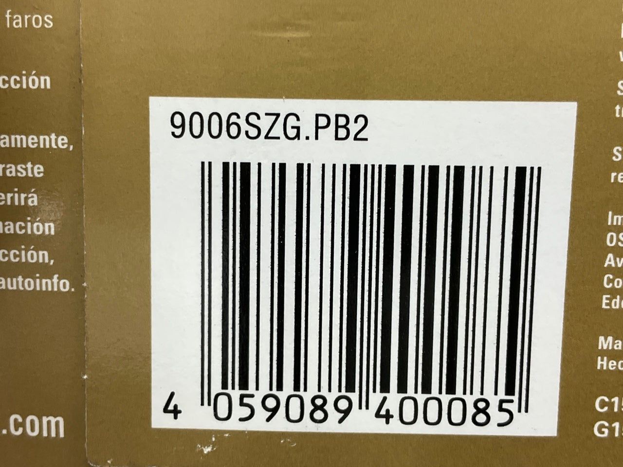 Sylvania 9006SGPB2 Silverstar Headlight Lamp Light Bulbs 9006 12V 51W