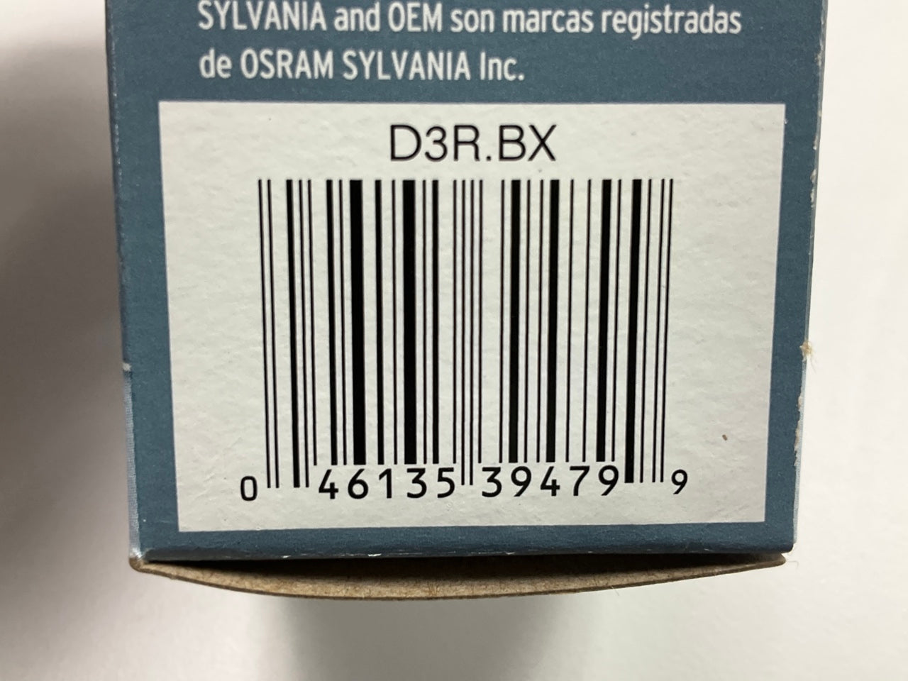 Sylvania D3RBX HID Xenon Lamp Light Bulb D3R 35W