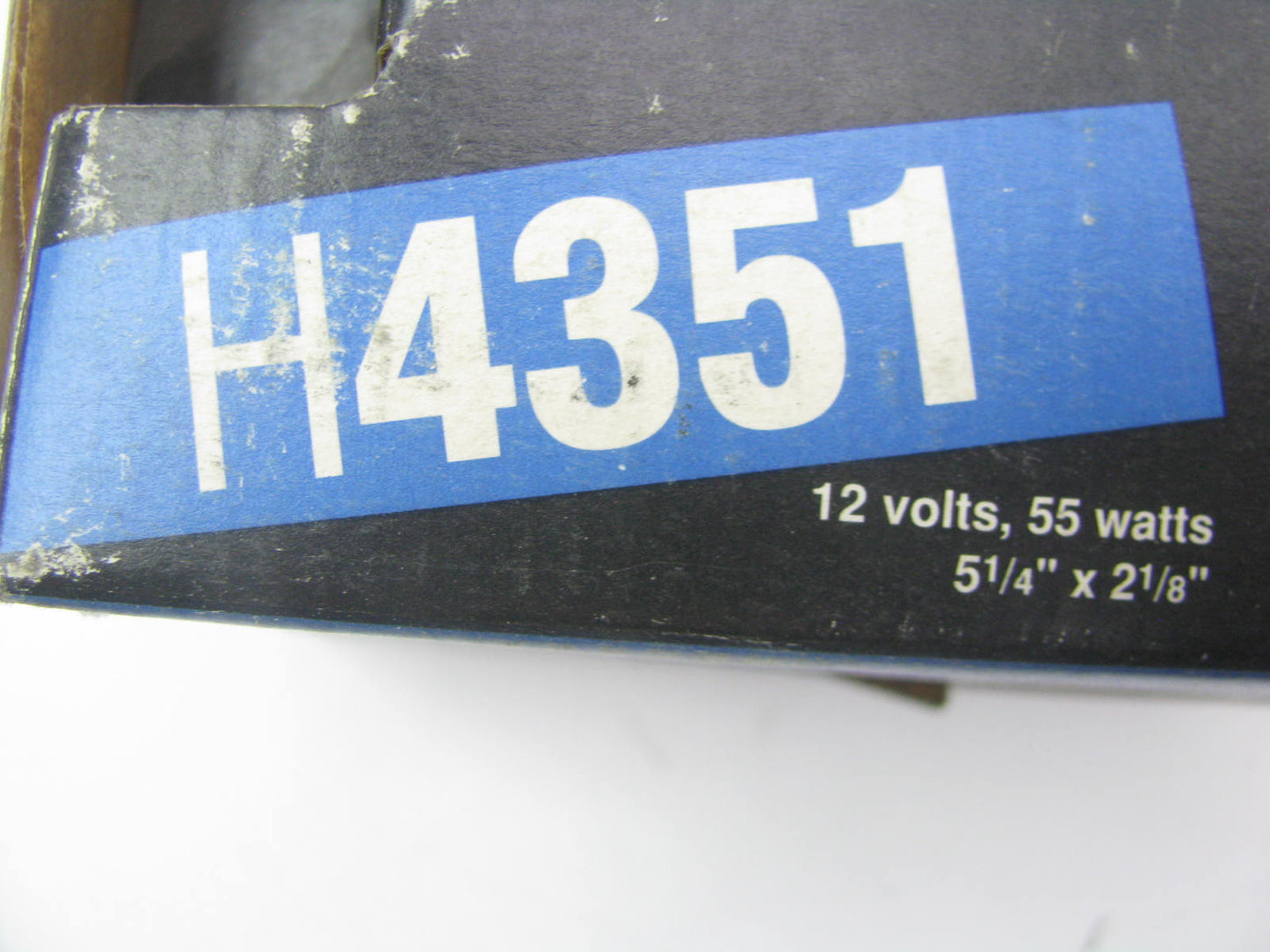 Sylvania H4351 Low Beam Headlight Headlamp Light Bulb - 12V 55W 5-1/4'' X 2-1/8''