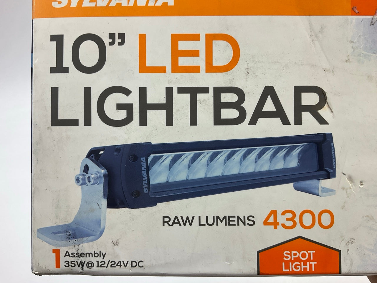 Sylvania LIGHTBAR10INSP-BX - 10'' LED Light Bar, 4300 Raw Lumens
