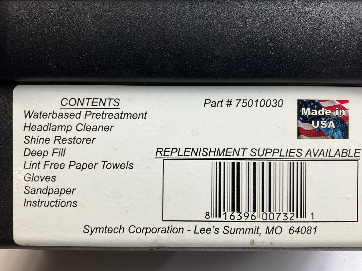 Symtech 75010030 Bright Solution Professional Headlight Headlamp Restoration Kit