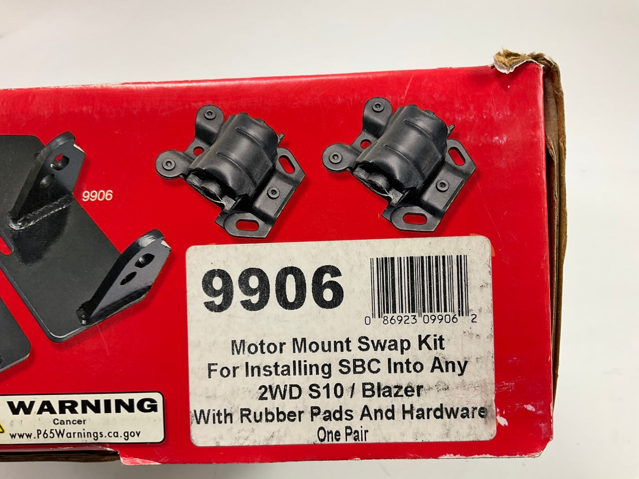 Td Transdapt 9906 Chevrolet SBC Engine Swap Mounts 1982-2004 Chevy/GMC S10/S15