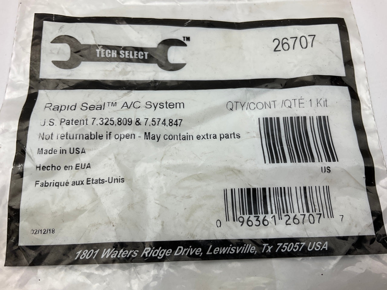 Tech Select 26707 A/C System O-Ring Seal Kit