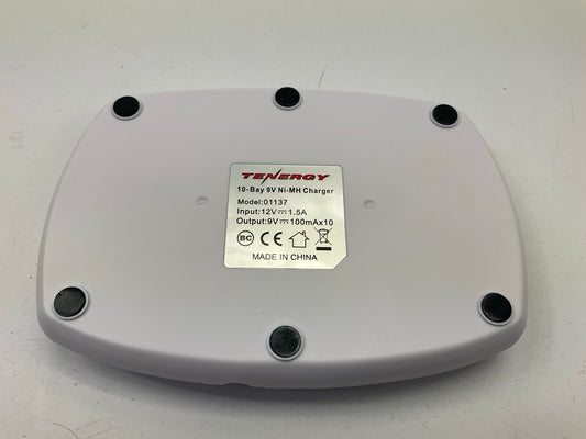 Tenergy TN137 Smart 10 Channels 9V NiMH Battery Charger