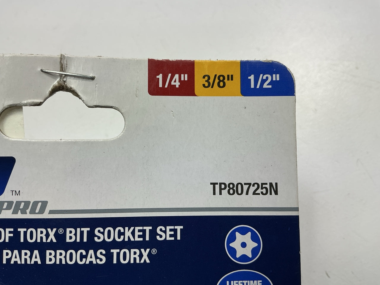 TEQ TP80725N 13-Piece Torx Tamper Proof Bit Socket Set: T7 - T60