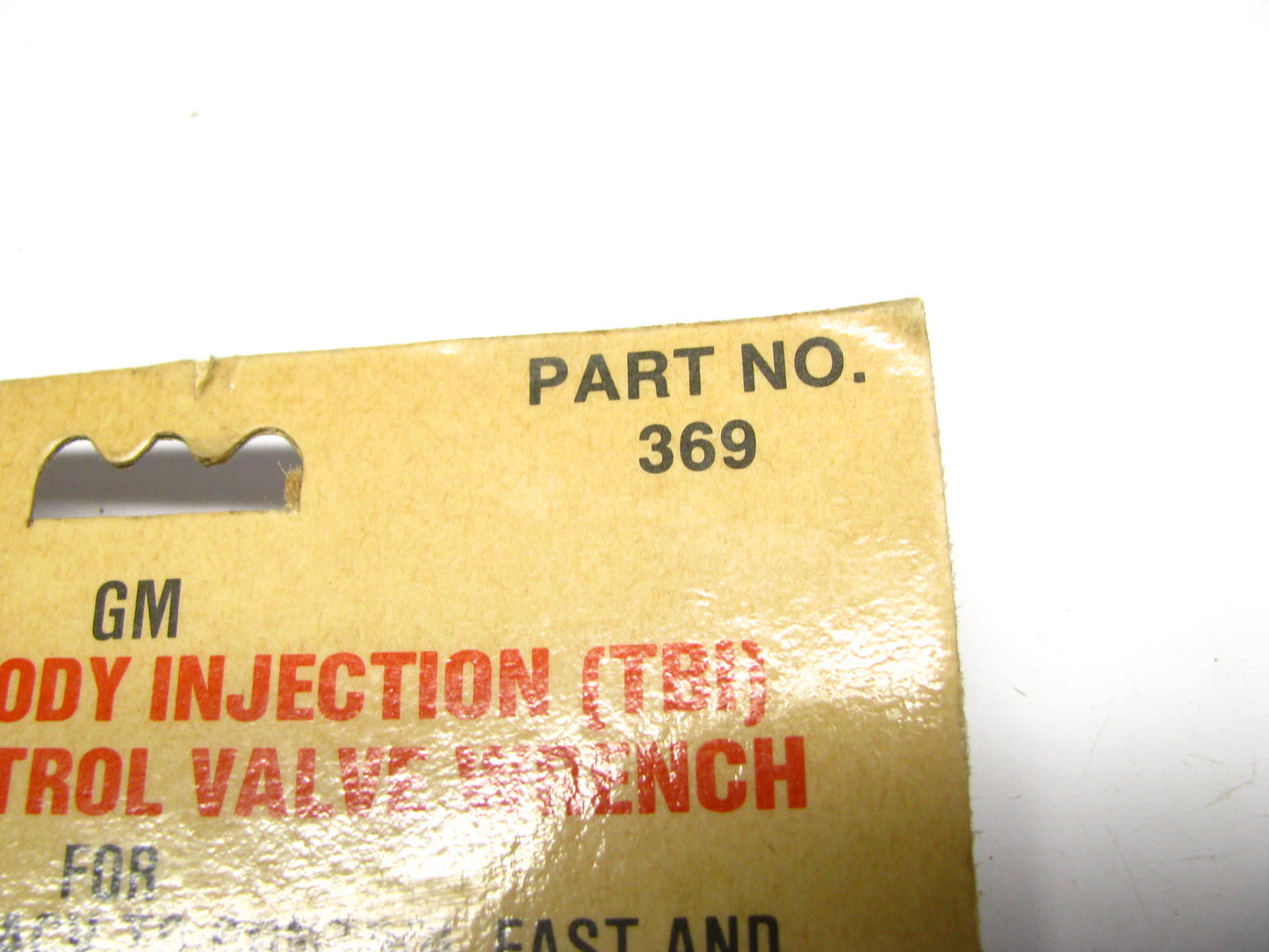 Thexton 369 GM TBI Idle Air Control Valve IACV Wrench 32mm