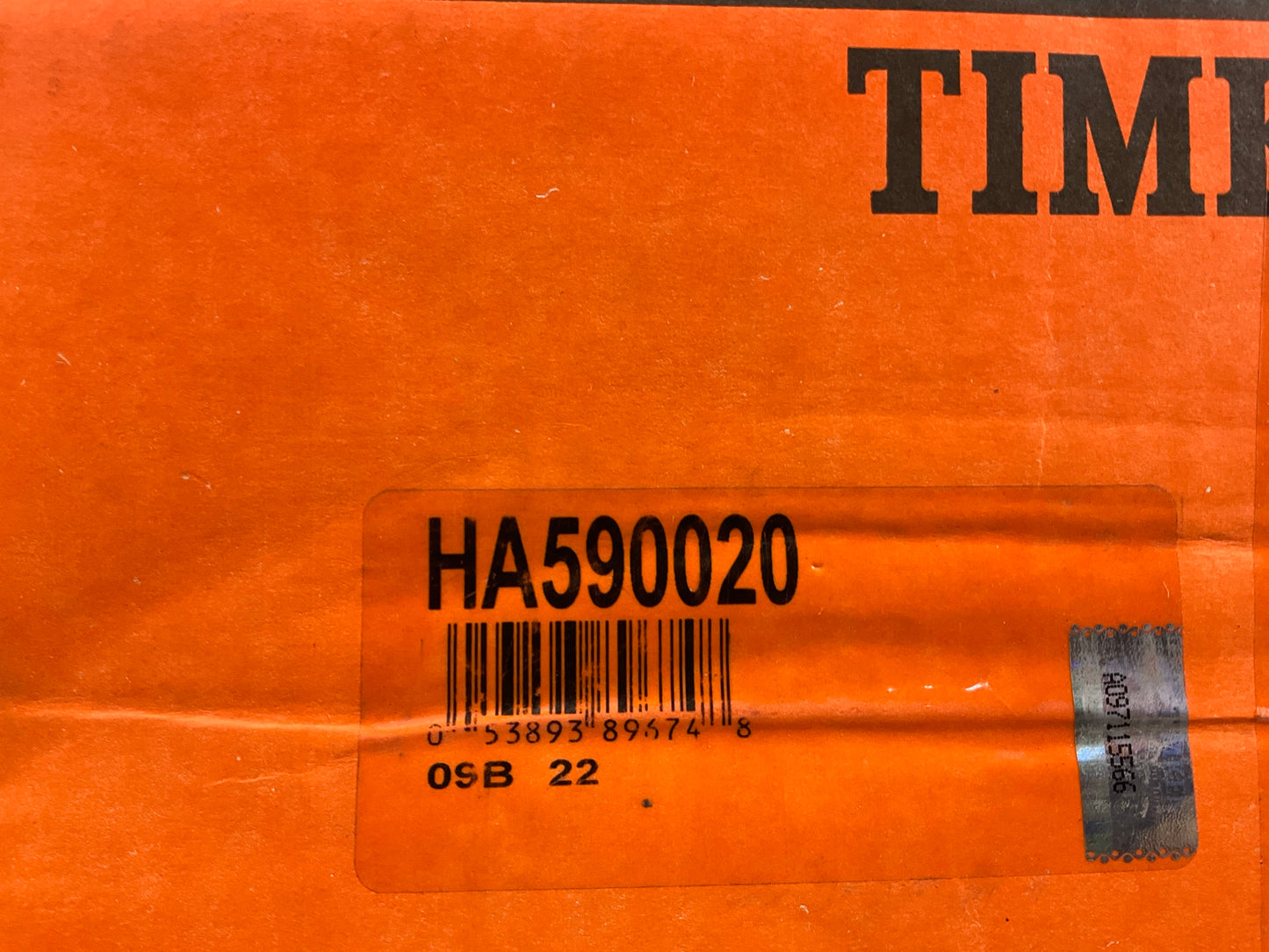 Timken HA590020 Wheel Bearing And Hub Assembly, Front