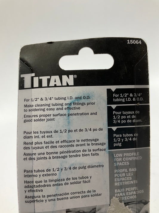 Titan 15064 4-in-1 Wire Brush Cleaning Tool For Battery Terminals & More