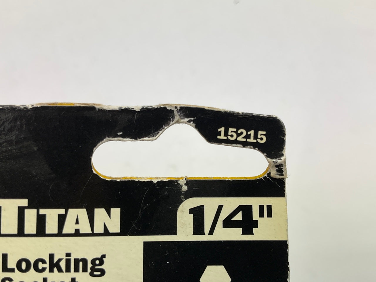 Titan 15215 1/4'' Dr X 6'' Locking Socket Adapter For Cordless Driver
