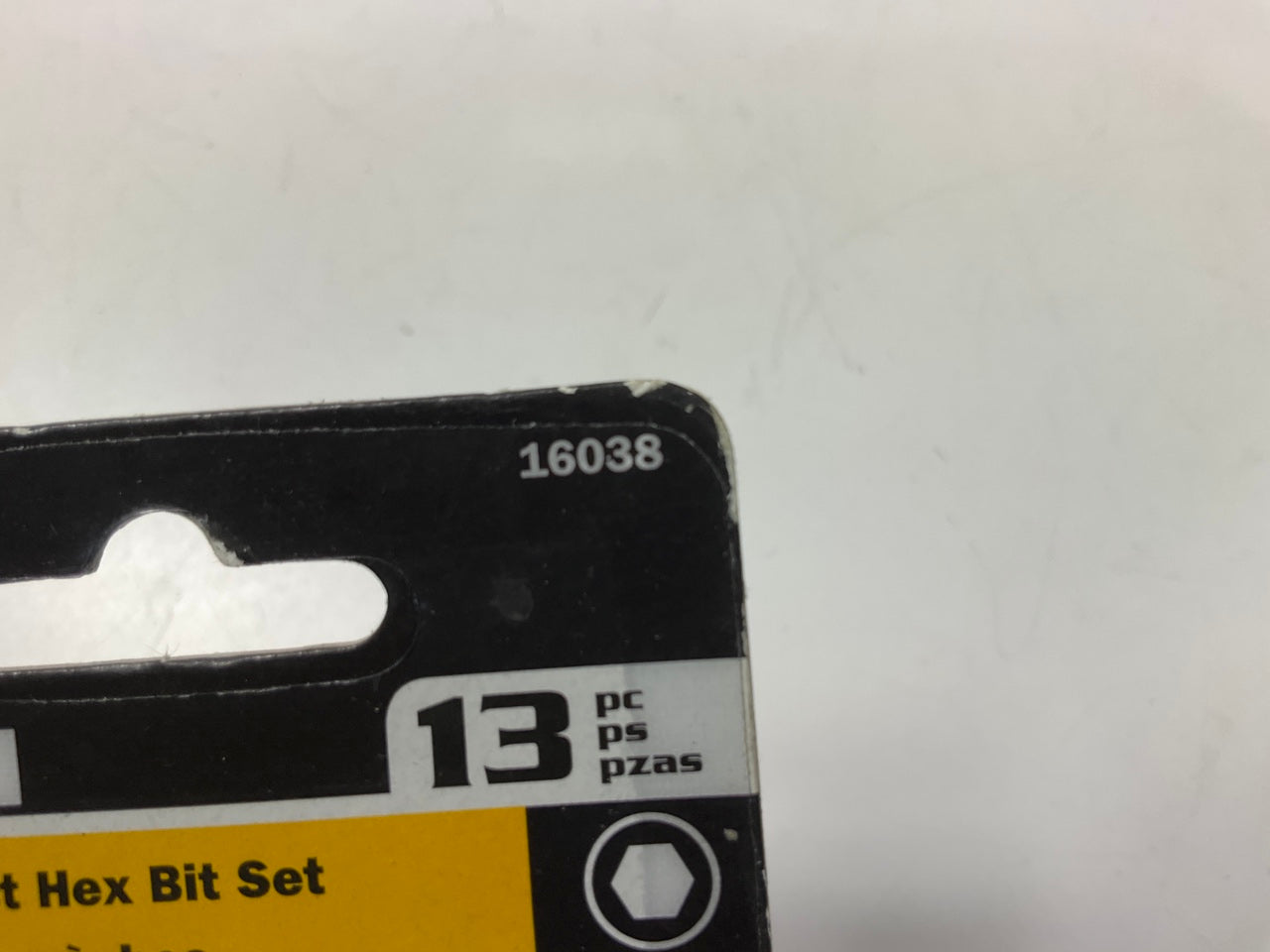 Titan 16038 Metric Hex Impact Bit Set With Bit Holder (13 Pieces)