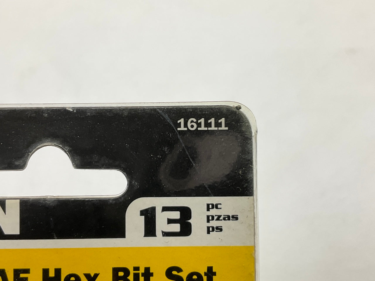 Titan 16111 SAE Hex Bit Set With Bit Holder (13 Pieces)