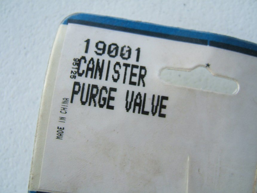 Tomco 19001 Vapor Canister Purge Valve