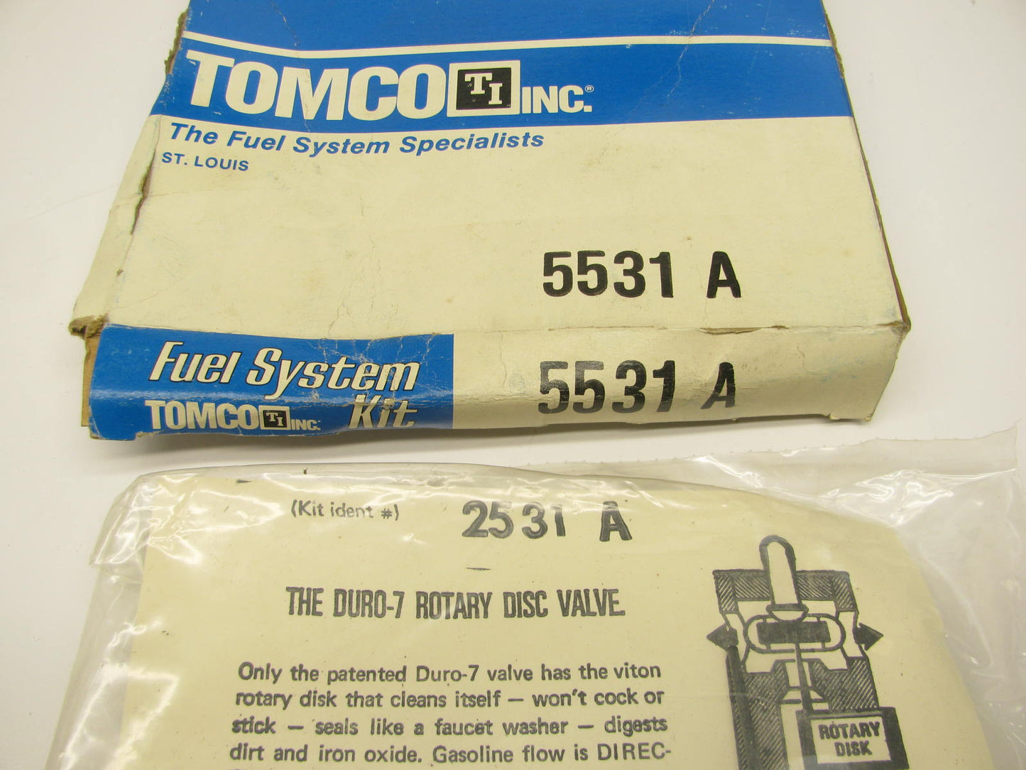 Tomco 5531A Carburetor Rebuild Kit for 1984 Ford Holley 1-BBL 6149 1949