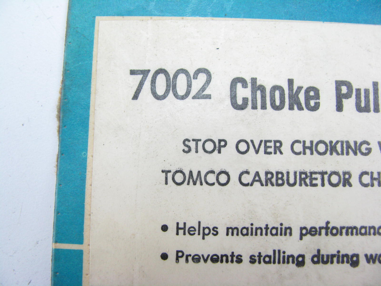Tomco 7002 Carburetor Choke Pull-Off 1968-1971 Chevrolet Rochester 1-BBL MV