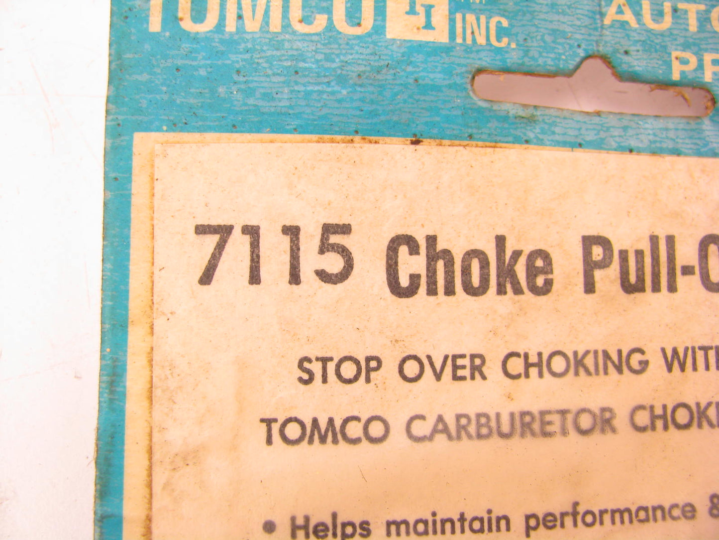 Tomco 7115 Carburetor Choke Pull-Off 1974-1986 AMC GM Ford For Holley 2BBL