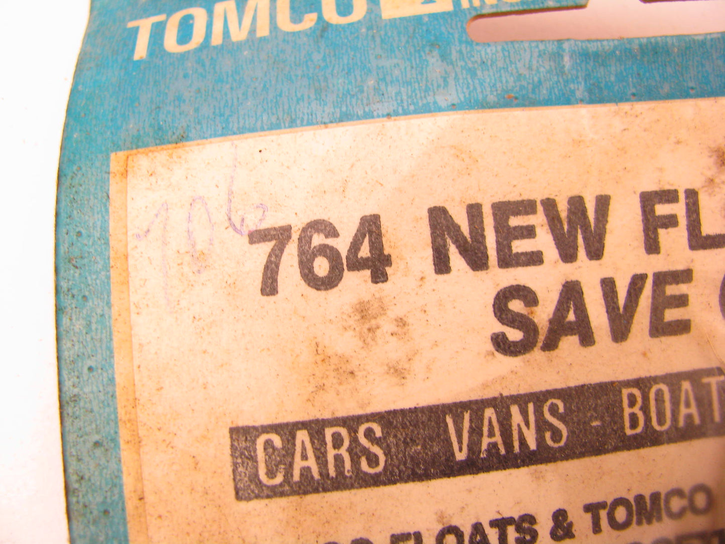 Tomco 764 Brass Carburetor Float 1968-1976 GM AMC For Holley 1-BBL 1940