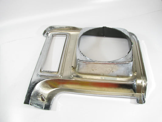 Left Drivers Side Headlight Head Lamp Trim Bezel Chrome Blazer Pickup Jimmy
