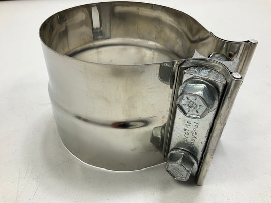 (2) Torctite 33223 3-1/2'' 3.5'' Lap Joint Seal Exhaust Clamps, Stainless Steel