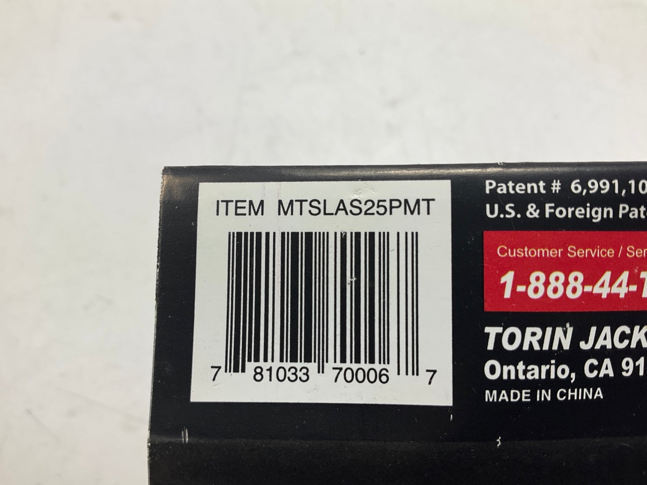 Torin MTSLAS25PMT 1/4'' Magnetic Socket Rack, Holds 12 Sockets