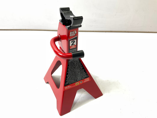 Torin BIG RED T42002 Steel Jack Stands - 2 Ton (4,000 Lb) Capacity, Pair