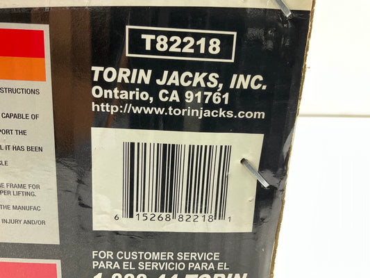 Torin T82218 10 PC Big Red Garage Kit - 2-Ton Bottle Jack, Booster Cables + More