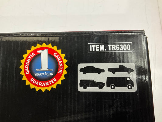 Torin TR6300 Padded Rolling Mechanic Seat Stool With Tool Tray, Red