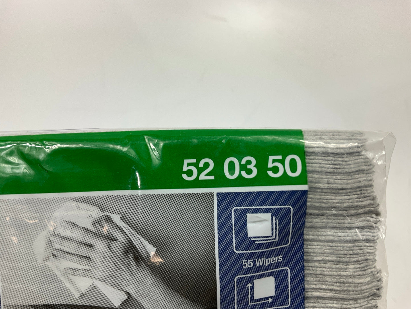 (10) Packs Of 55 Wipes - Tork 520350 Industrial Shop Wipe Towels 12.6'' X 15.16''