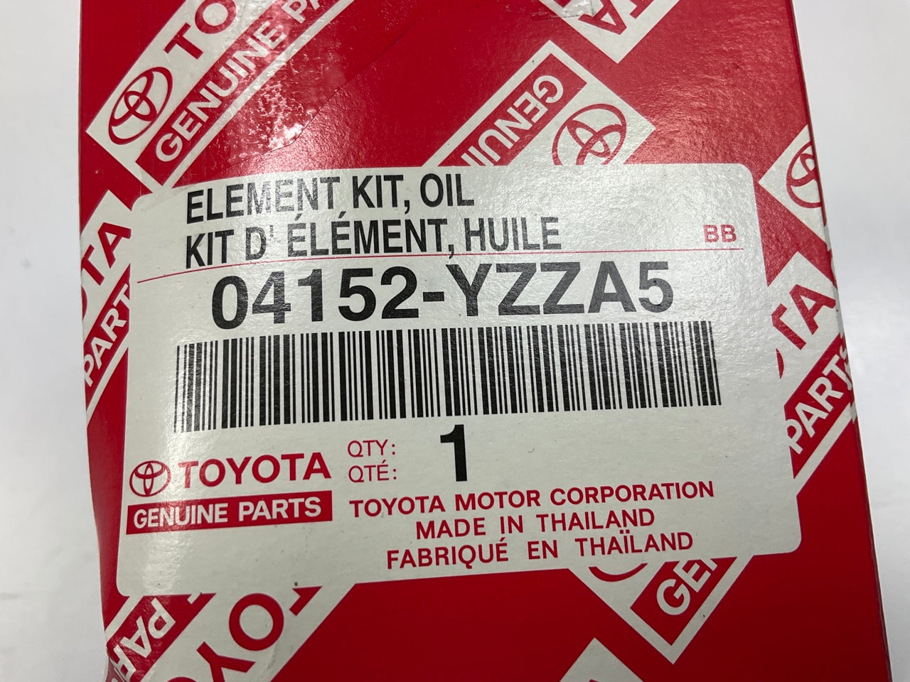(1) NEW Genuine OEM Toyota 04152YZZA5 Oil Filter
