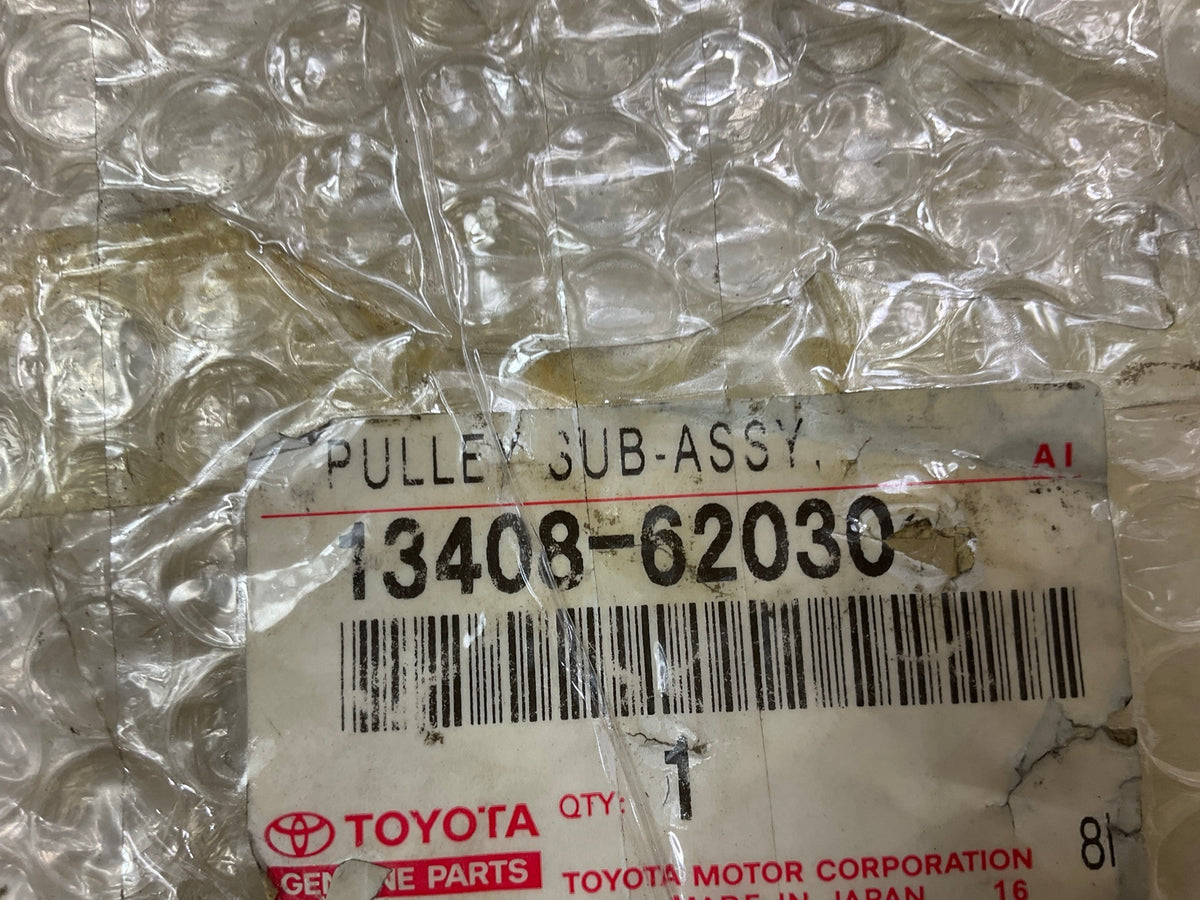 NEW OEM Toyota 13408-62030 Engine Crankshaft Pulley 1992-1993 3.0L 3VZ-FE V6