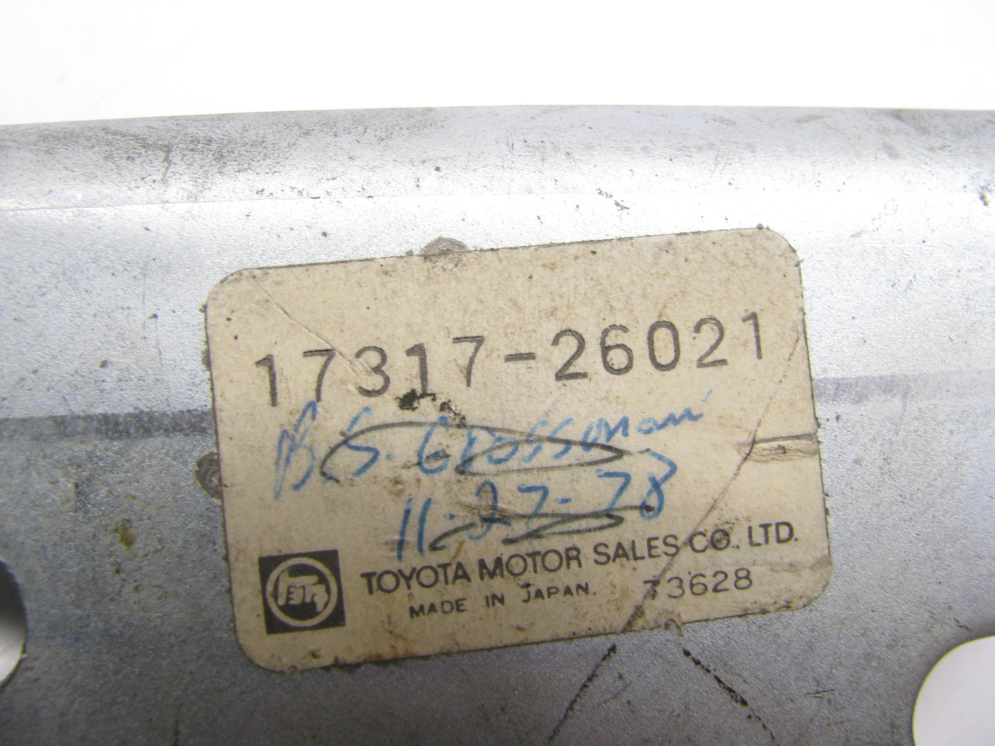 NOS OEM Air Pump Adjusting Bar Bracket 17317-26021 For 1974-1983 Toyota Corolla