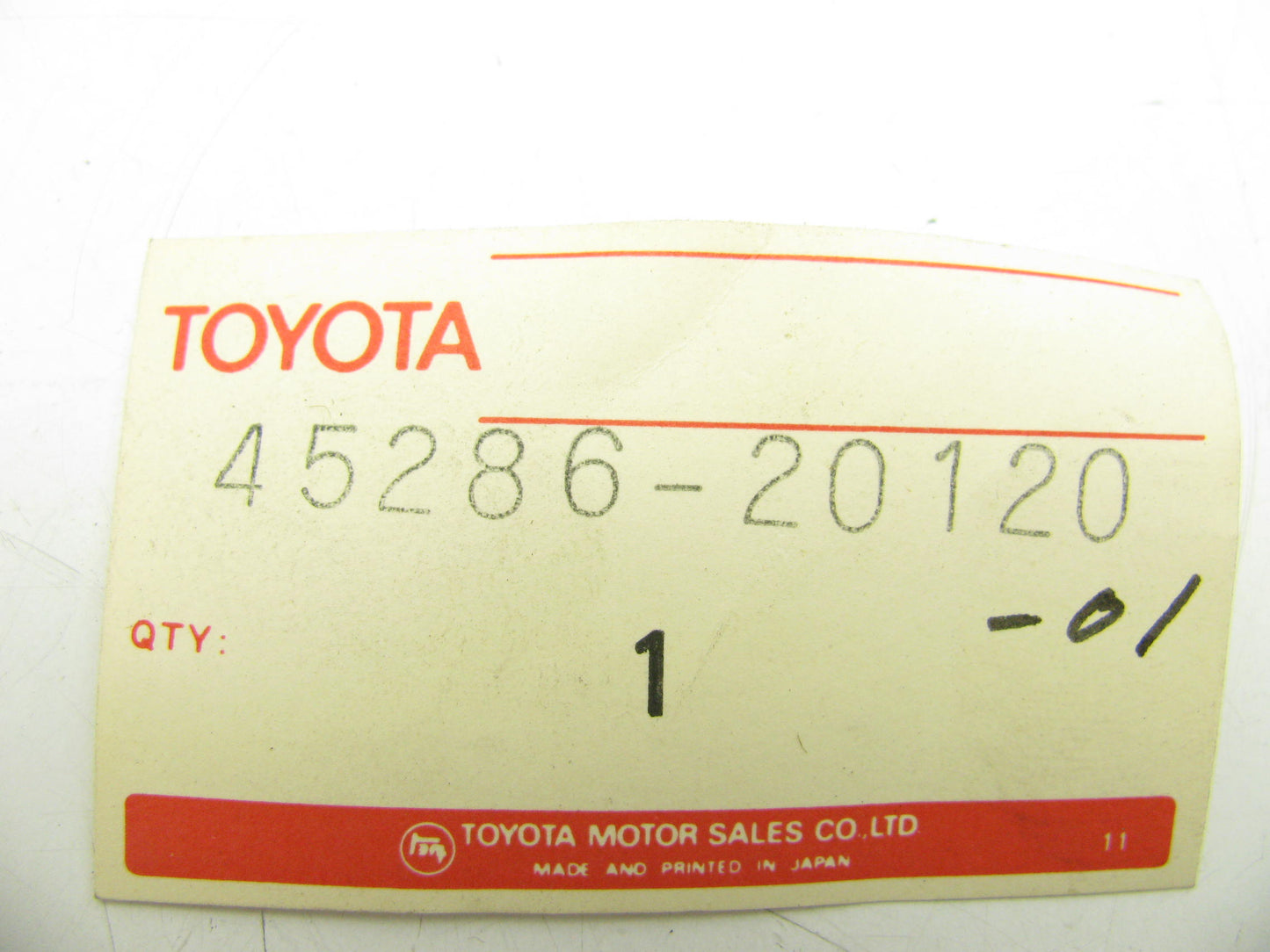NOS - OEM Steering Column Shroud Cover 45286-20120-01 1974-1978 Toyota Corona
