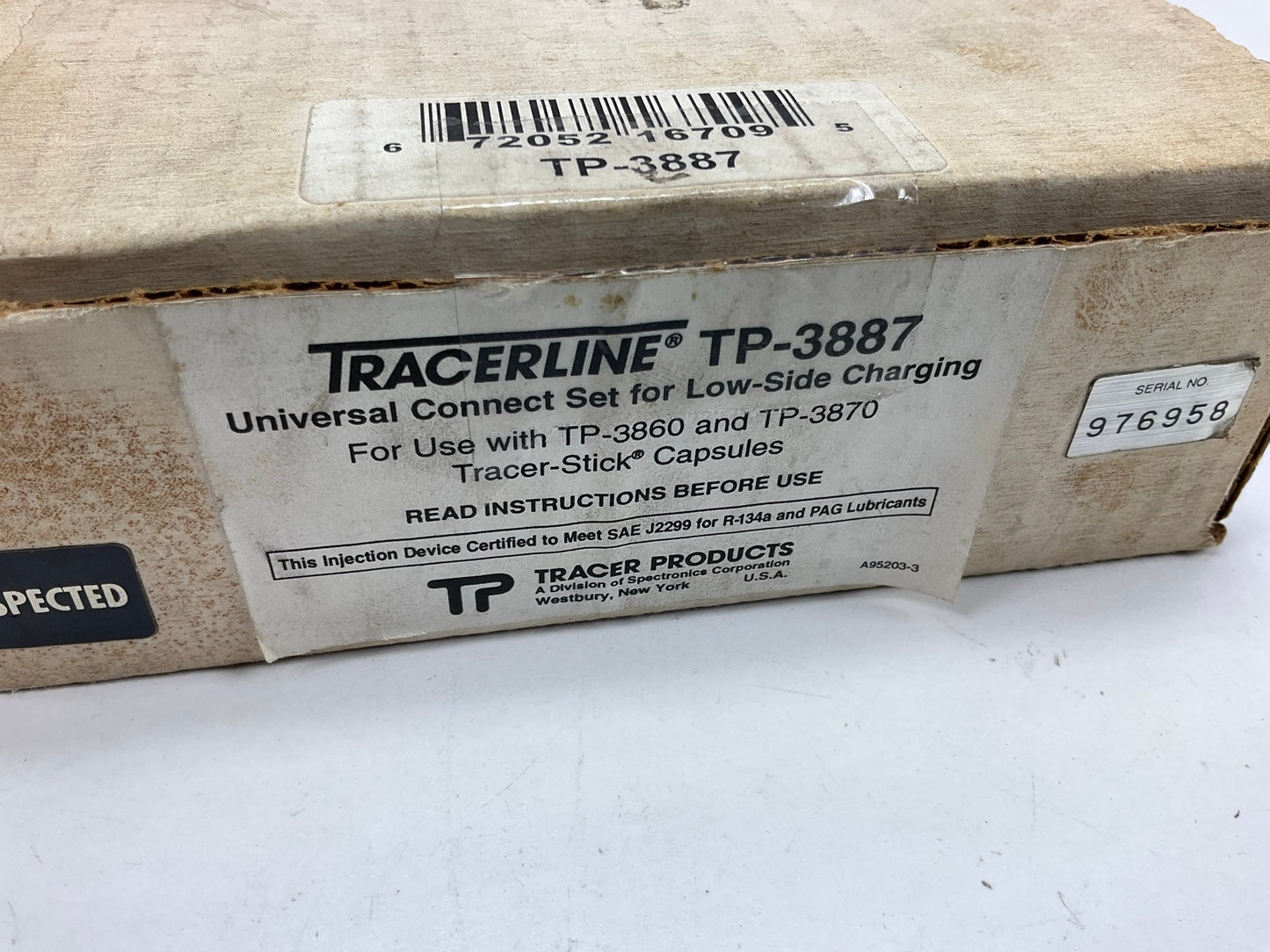 Tracer TP-3887 Universal Connect Hose Set For Low Side A/C Charging