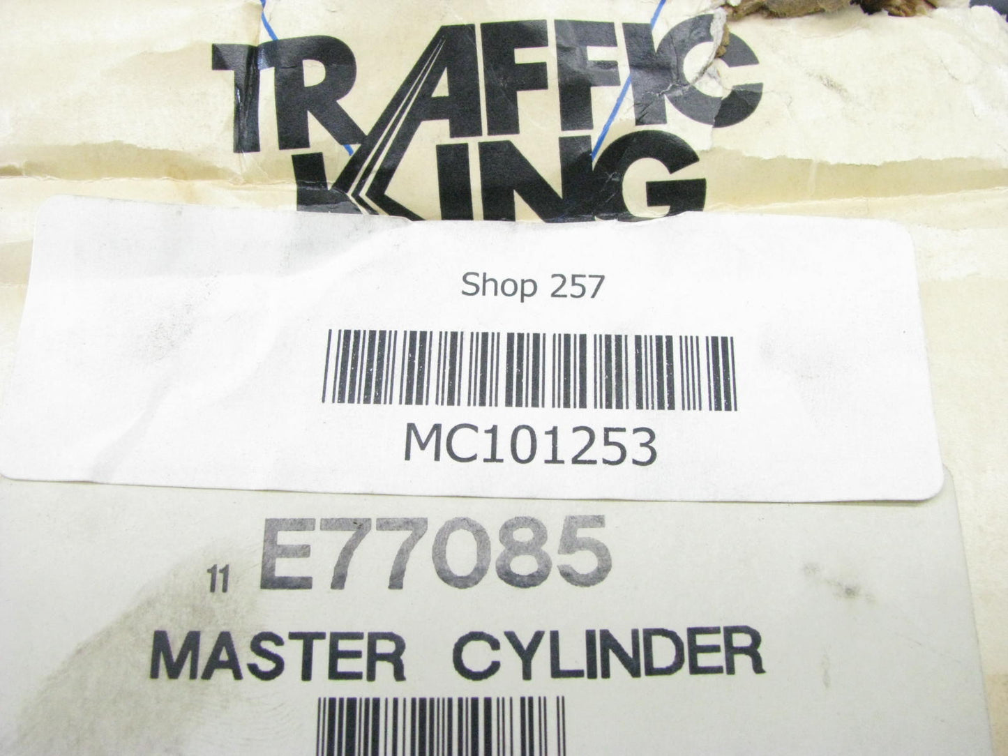 Traffic King E77085 Brake Master Cylinder